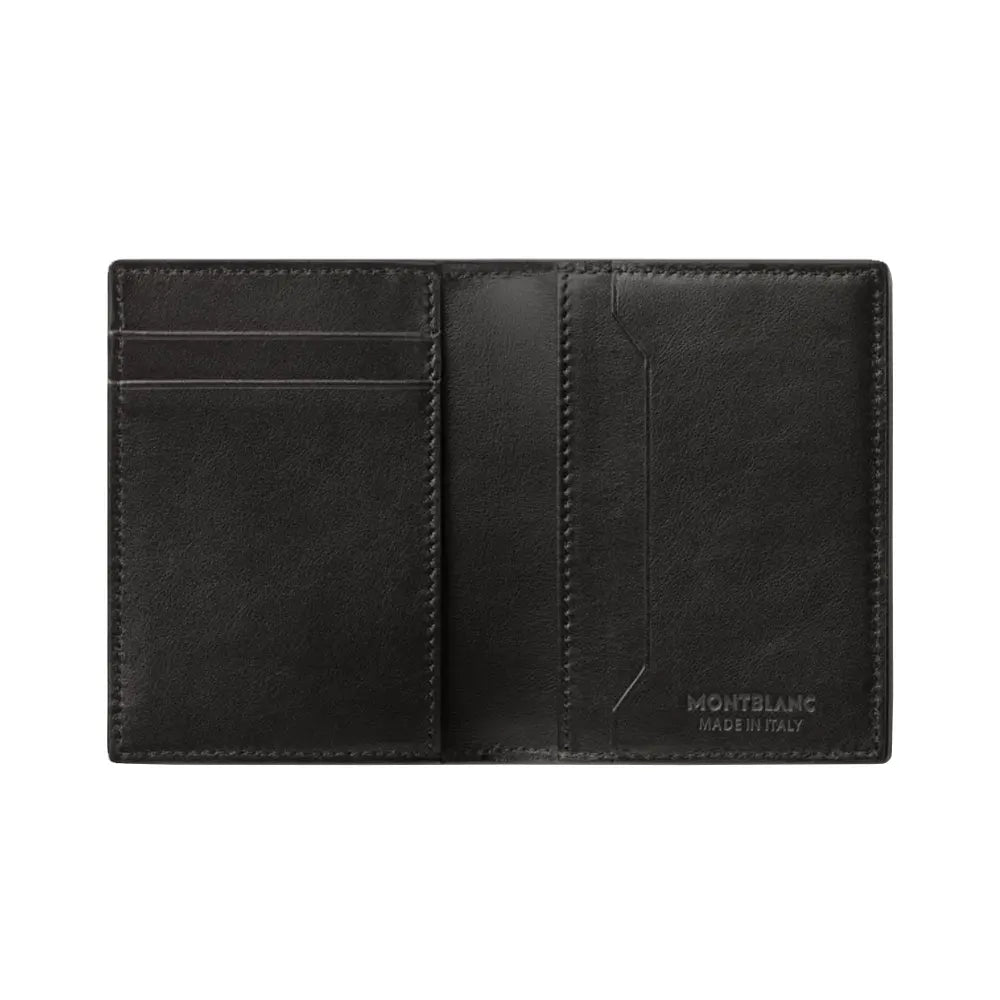 Montblanc Meisterstuck 4810 4Cc Black Leather Wallet