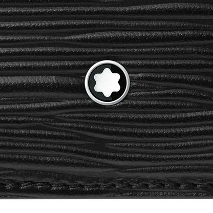 Montblanc Meisterstuck 4810 4Cc Black Leather Wallet