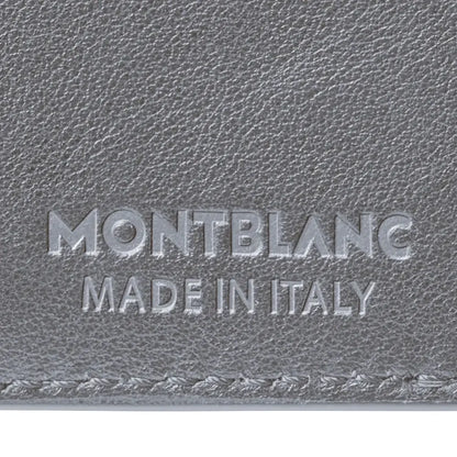 Montblanc Meisterstuck 4810 4Cc Grey Leather Wallet