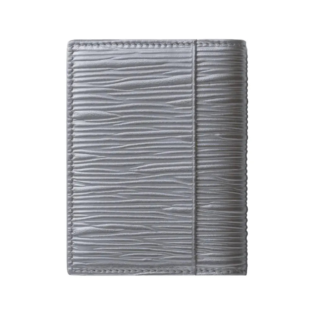 Montblanc Meisterstuck 4810 4Cc Grey Leather Wallet