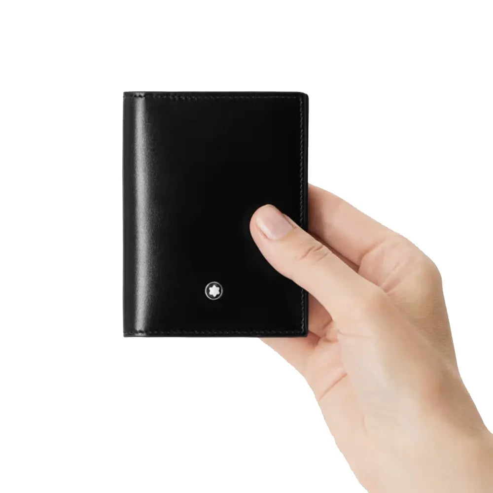 Montblanc Meisterstuck 4Cc Black Wallet