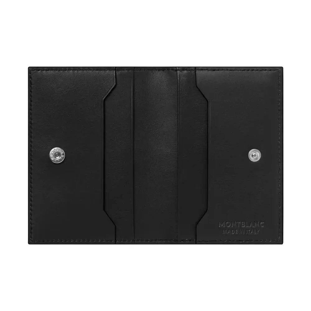 Montblanc Meisterstuck 4Cc Black Leather Wallet