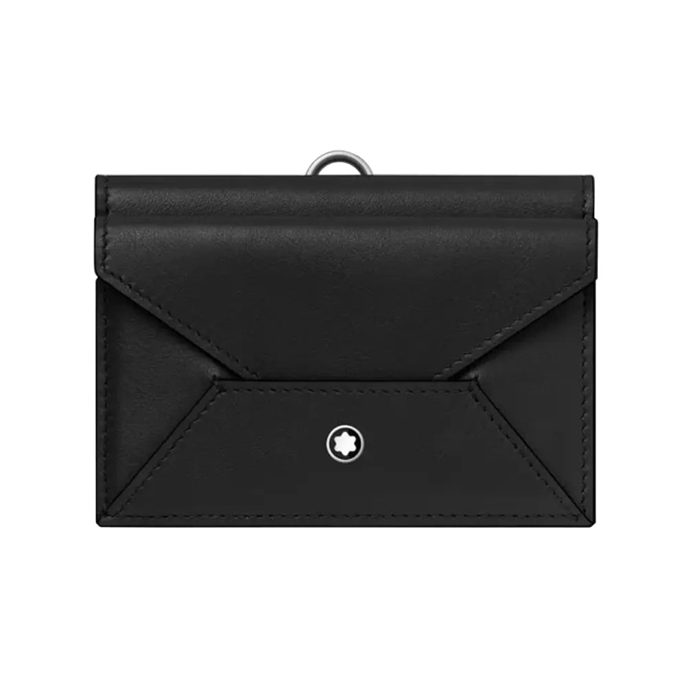 Montblanc Meisterstuck 4Cc Black Leather Wallet