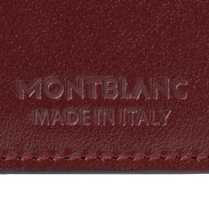 Montblanc Meisterstuck 4Cc Burgundy Leather Wallet