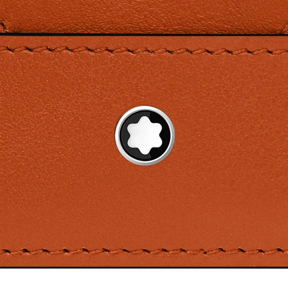 Montblanc Meisterstuck 4Cc Orange Wallet