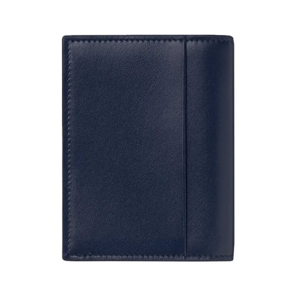 Montblanc Meisterstuck 4Cc Dark Blue Leather Wallet