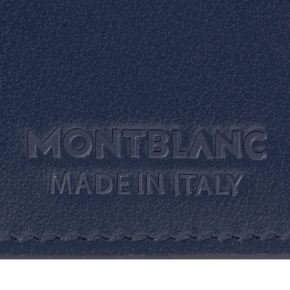 Montblanc Meisterstuck 4Cc Dark Blue Leather Wallet