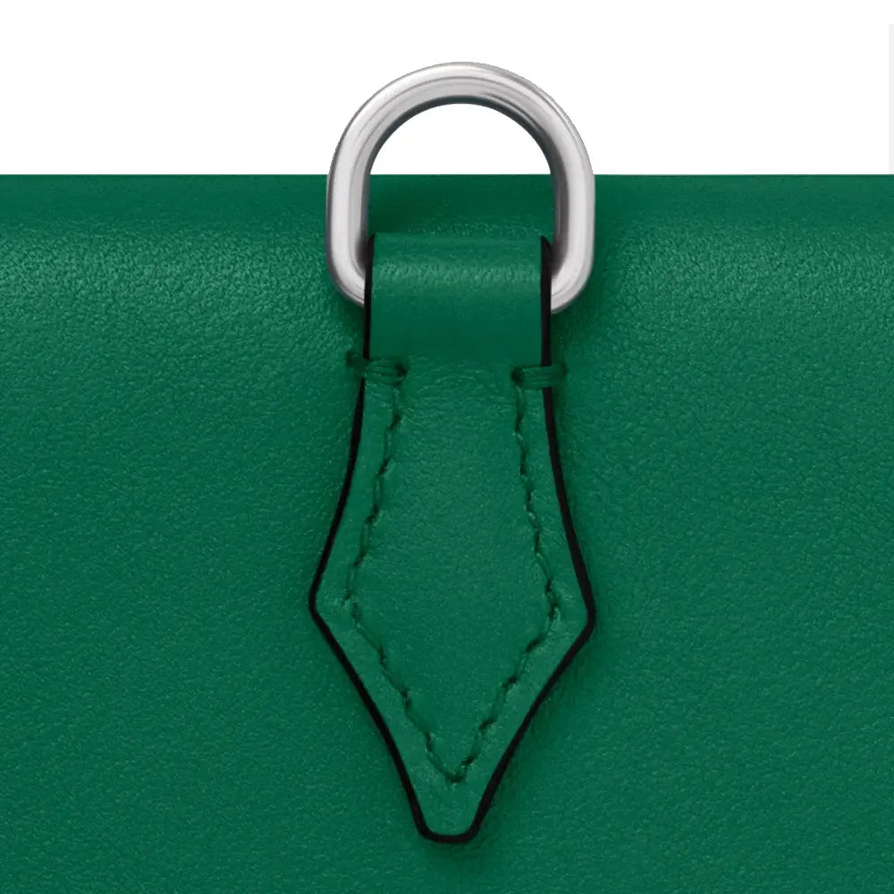 Montblanc Meisterstuck 4Cc Green Leather Wallet