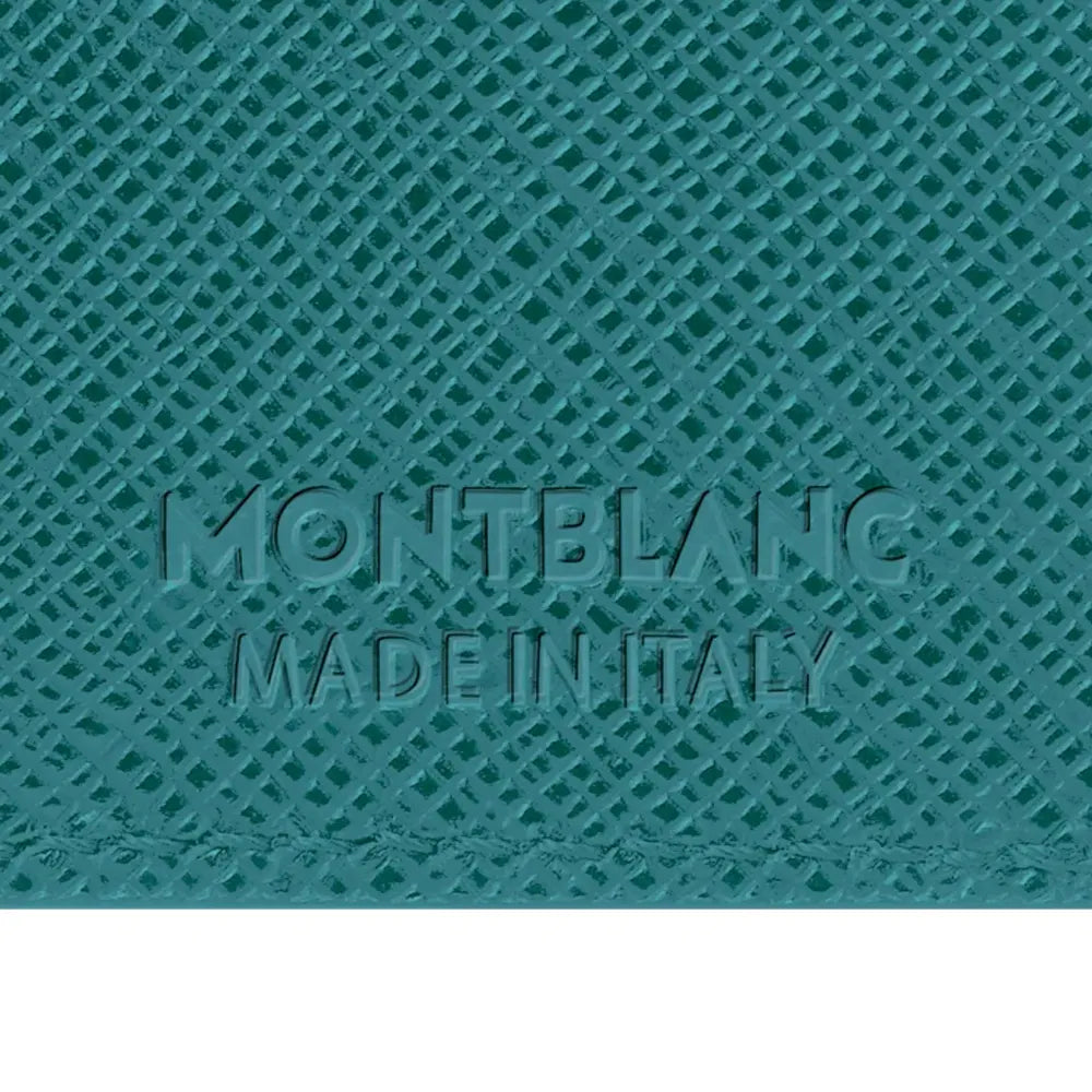 Montblanc Sartorial 4Cc Turquoise Wallet