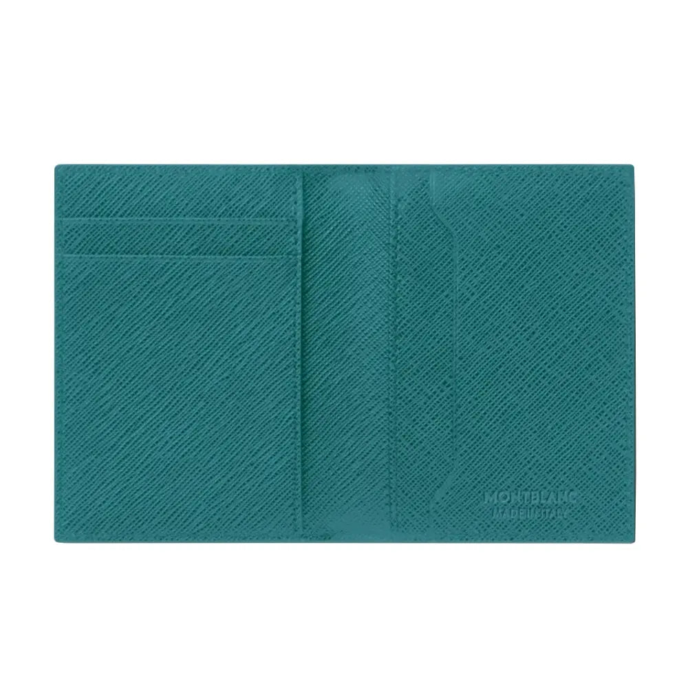 Montblanc Sartorial 4Cc Turquoise Wallet