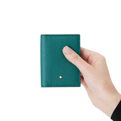 Montblanc Sartorial 4Cc Turquoise Wallet