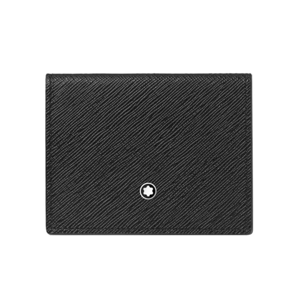 Montblanc Sartorial Trio 4Cc Black Leather Wallet