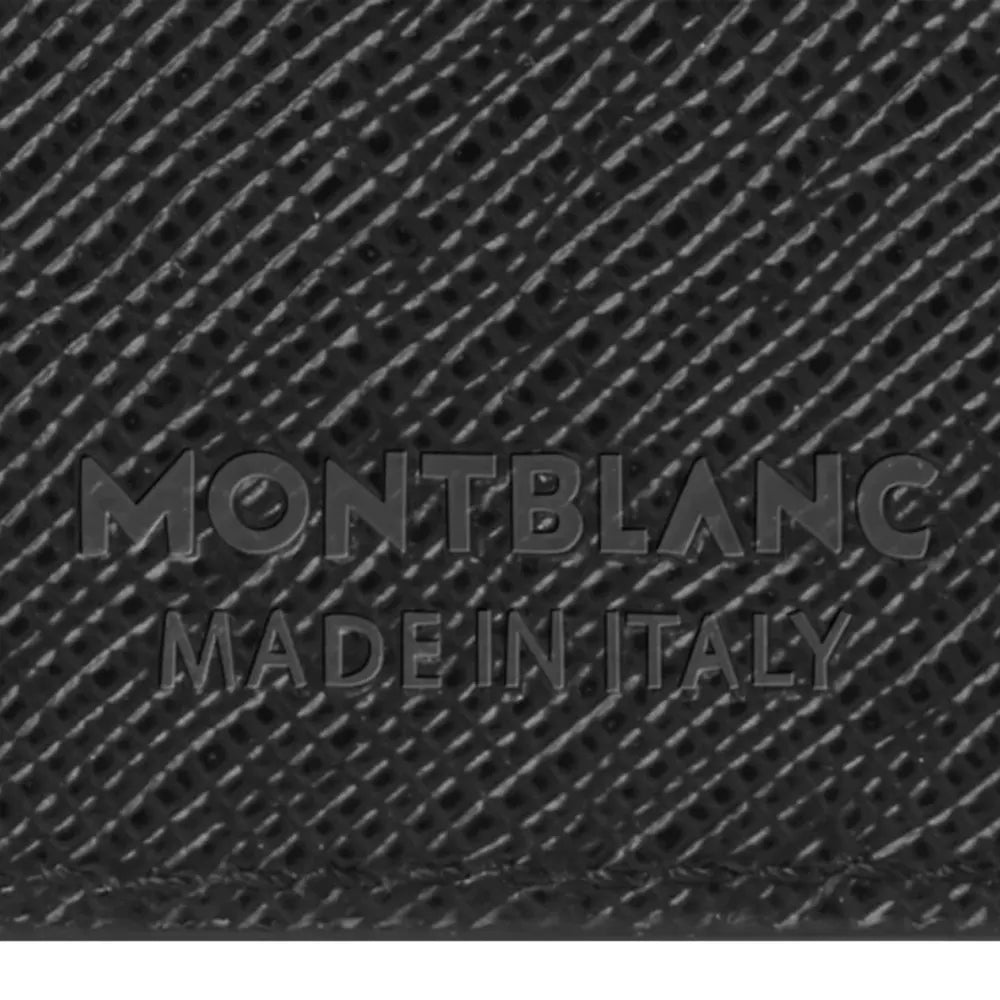 Montblanc Sartorial Trio 4Cc Black Leather Wallet