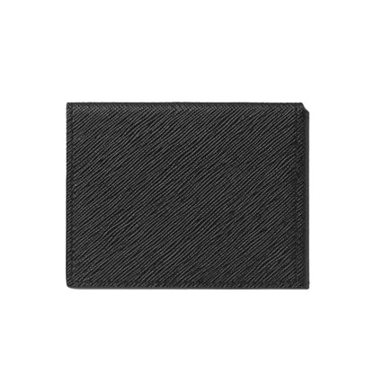 Montblanc Sartorial Trio 4Cc Black Leather Wallet