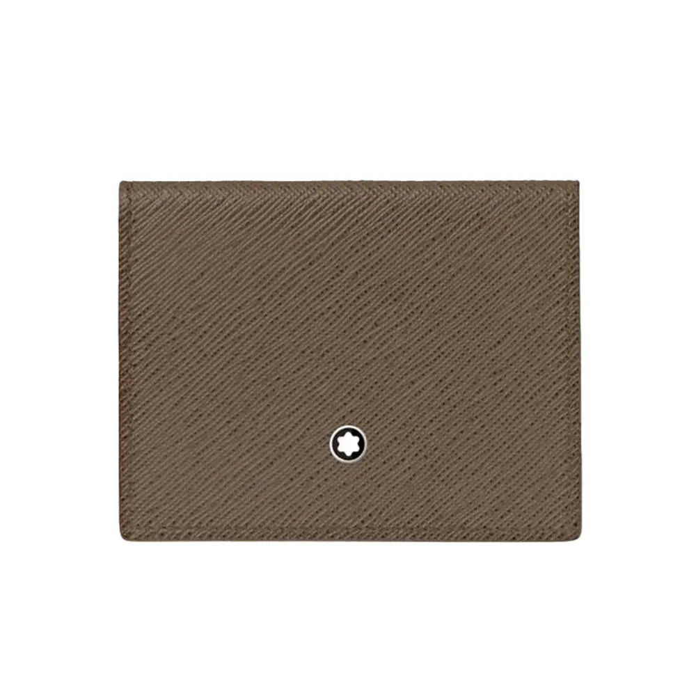 Montblanc Sartorial Trio 4Cc Brown Leather Wallet