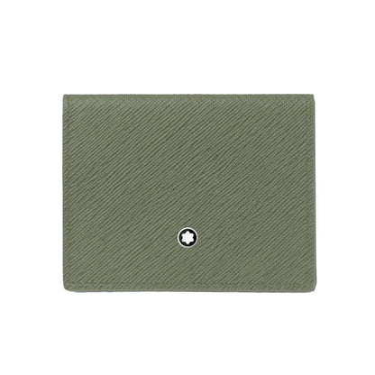 Montblanc Sartorial Trio 4Cc Green Leather Wallet