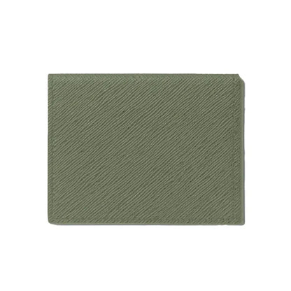 Montblanc Sartorial Trio 4Cc Green Leather Wallet