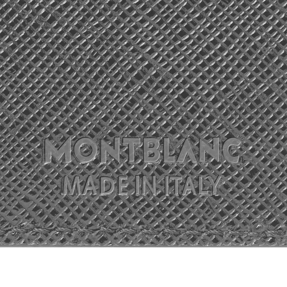 Montblanc Sartrorial 4Cc Grey Leather Wallet