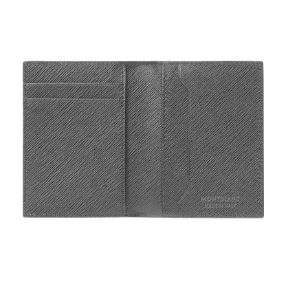 Montblanc Sartrorial 4Cc Grey Leather Wallet