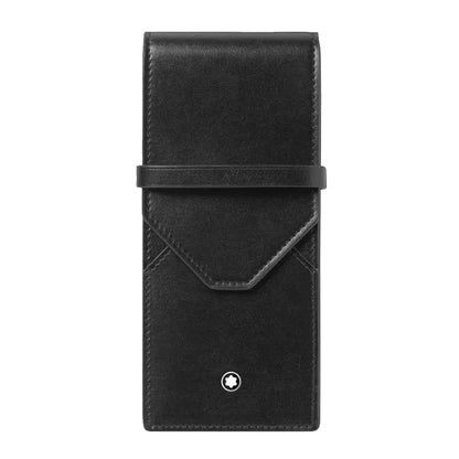 Montblanc Meisterstuck Pen Case Black for 3 Pens