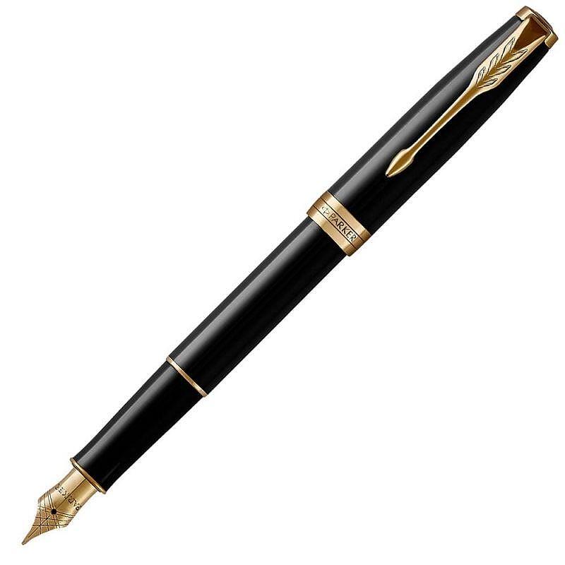 Parker Sonnet Black Gt Fountain pen and Ballpoint pen