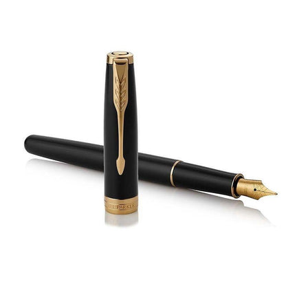 Parker Sonnet Black Gt Fountain pen and Ballpoint pen