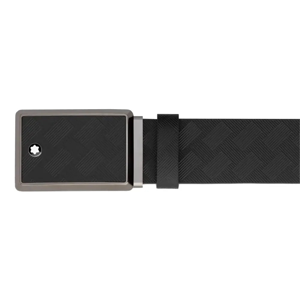 Montblanc Extreme 3.0 Black 120cm Leather Belt