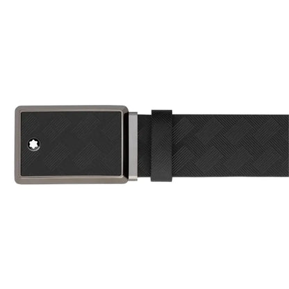 Montblanc Extreme 3.0 Black 120cm Leather Belt