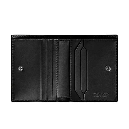 Montblanc Extreme 3.0 Compact 6Cc Leather Wallet Lavender Grey