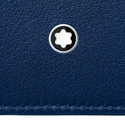 Montblanc Meisterstuck 4Cc Dark Blue Leather Wallet