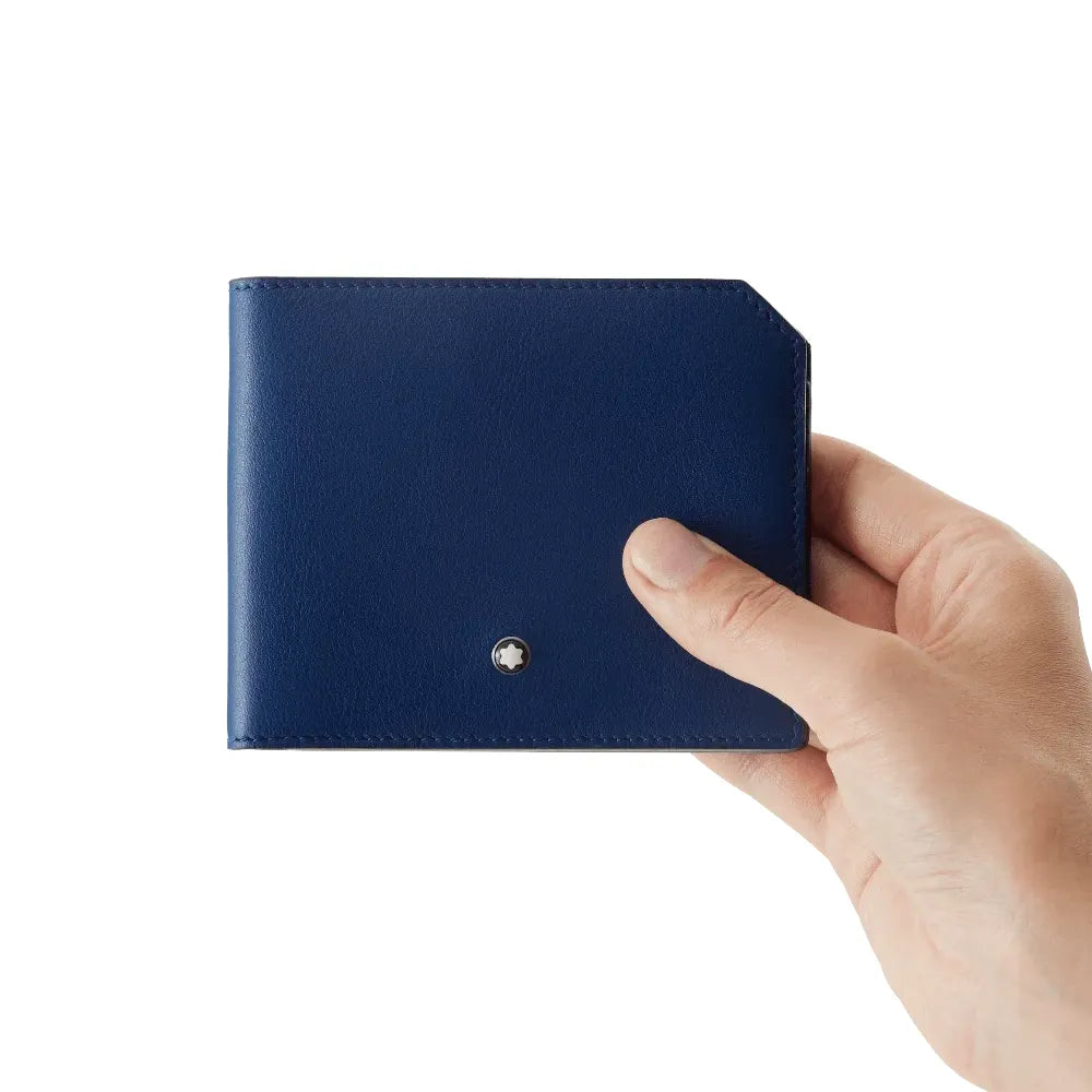 Montblanc Meisterstuck Selection Soft 6Cc Dark Blue Wallet