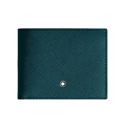 Montblanc Sartorial 8Cc Blue Wallet