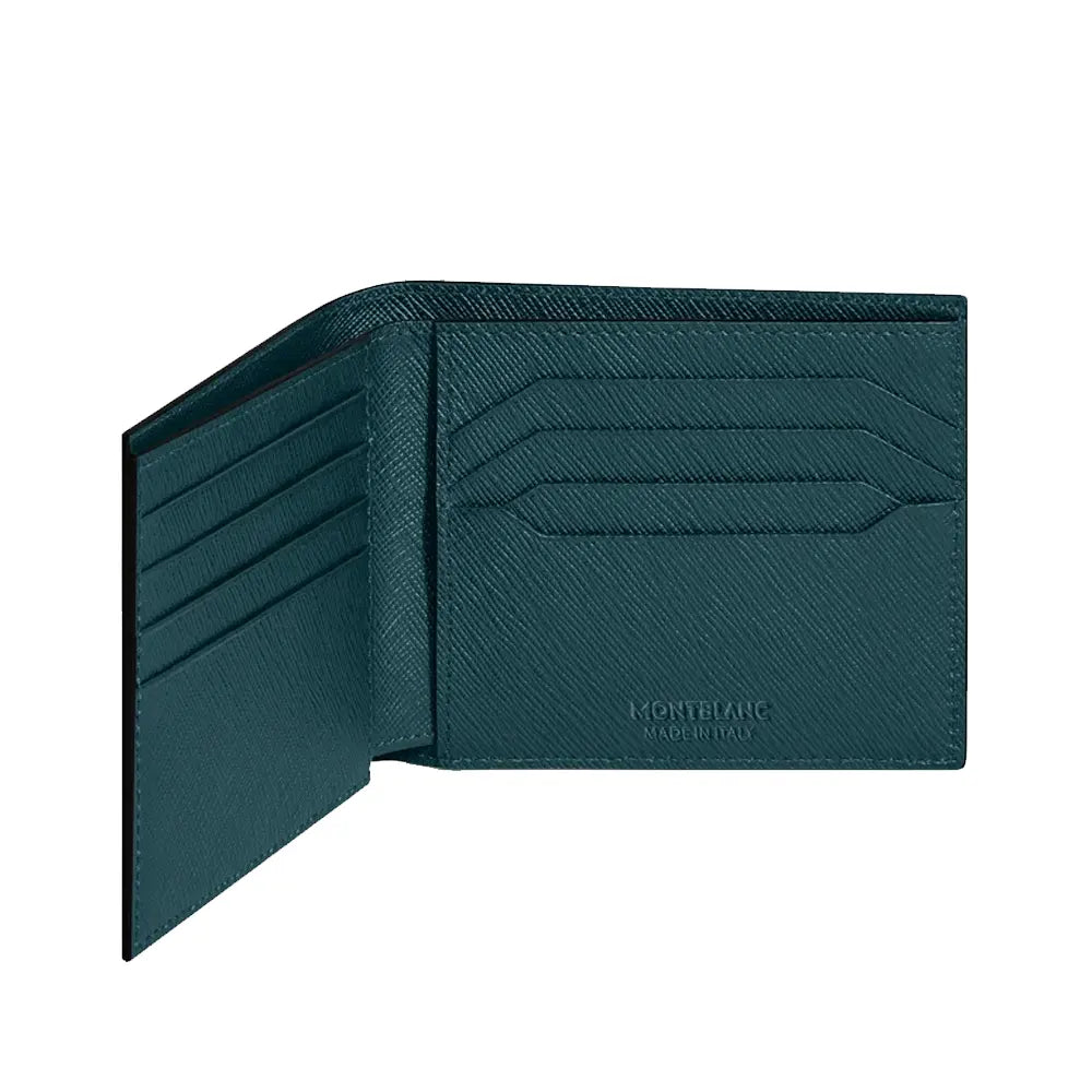 Montblanc Sartorial 8Cc Blue Wallet