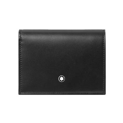 Montblanc Soft Nano Continental Black Leather Wallet