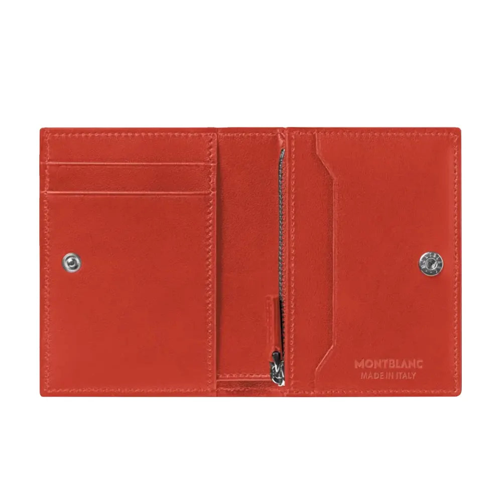 Montblanc Soft Nano Continental Red Leather Wallet