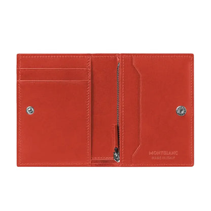 Montblanc Soft Nano Continental Red Leather Wallet