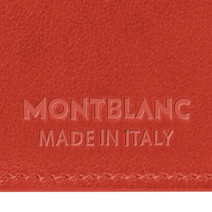 Montblanc Soft Nano Continental Red Leather Wallet