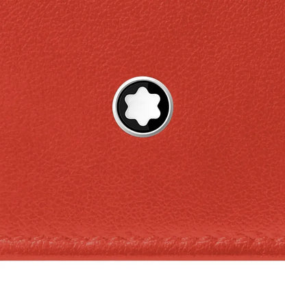 Montblanc Soft Nano Continental Red Leather Wallet