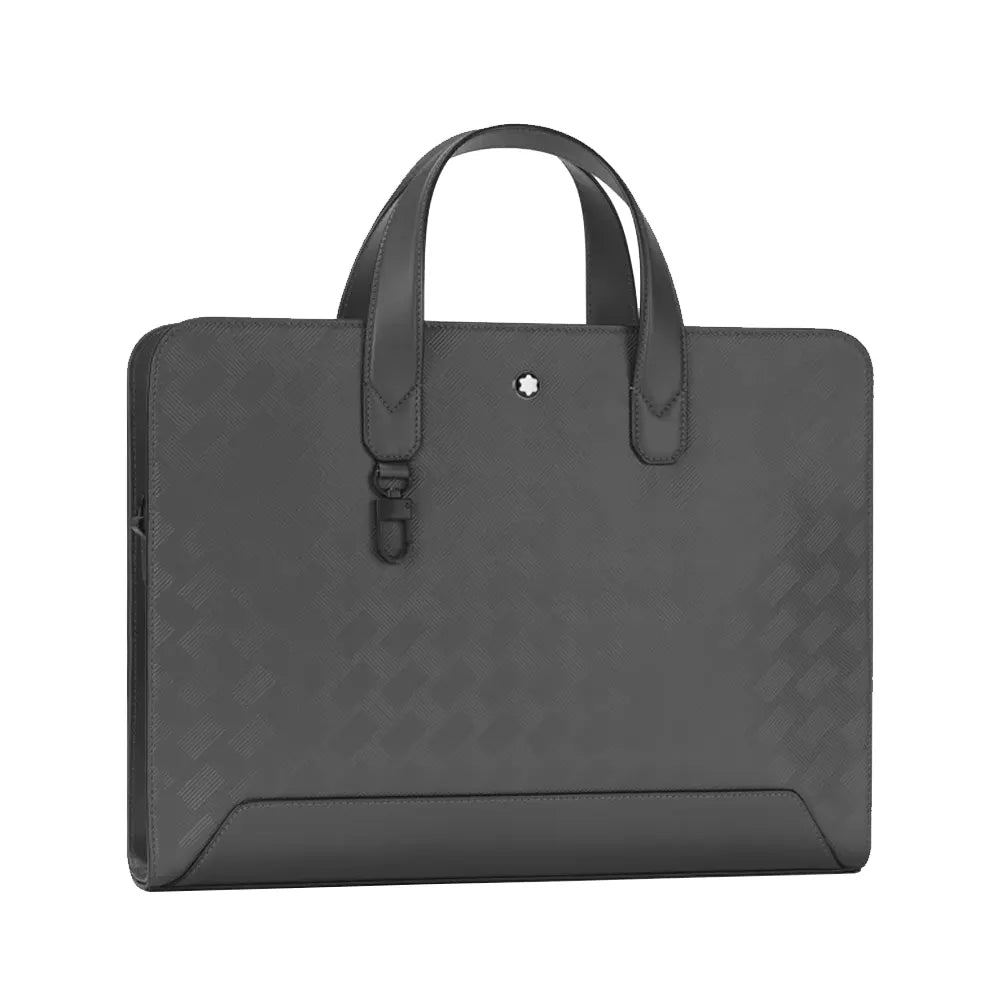 Montblanc Extreme 3.0 Leather Briefcase Grey