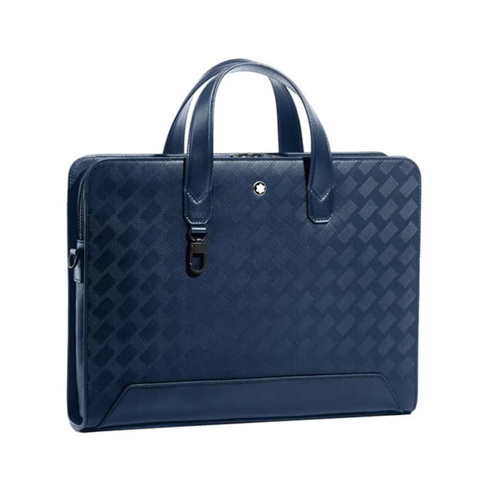 Montblanc Extreme 3.0 Leather Briefcase Dark Blue