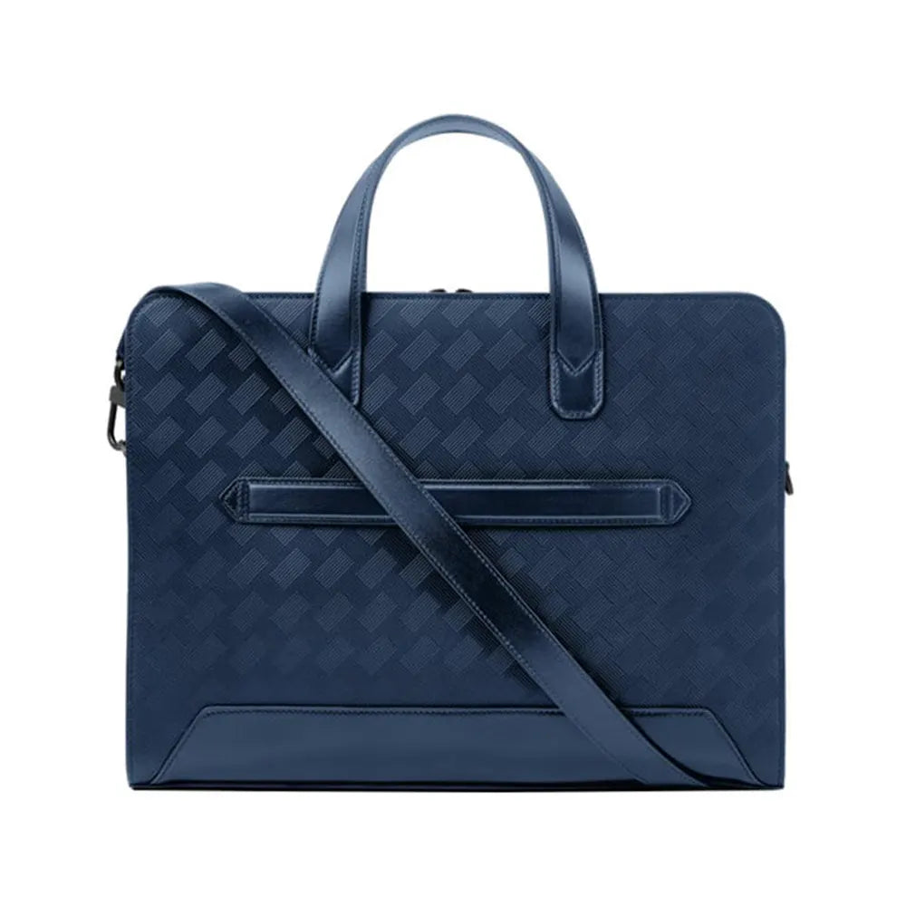 Montblanc Extreme 3.0 Leather Briefcase Dark Blue