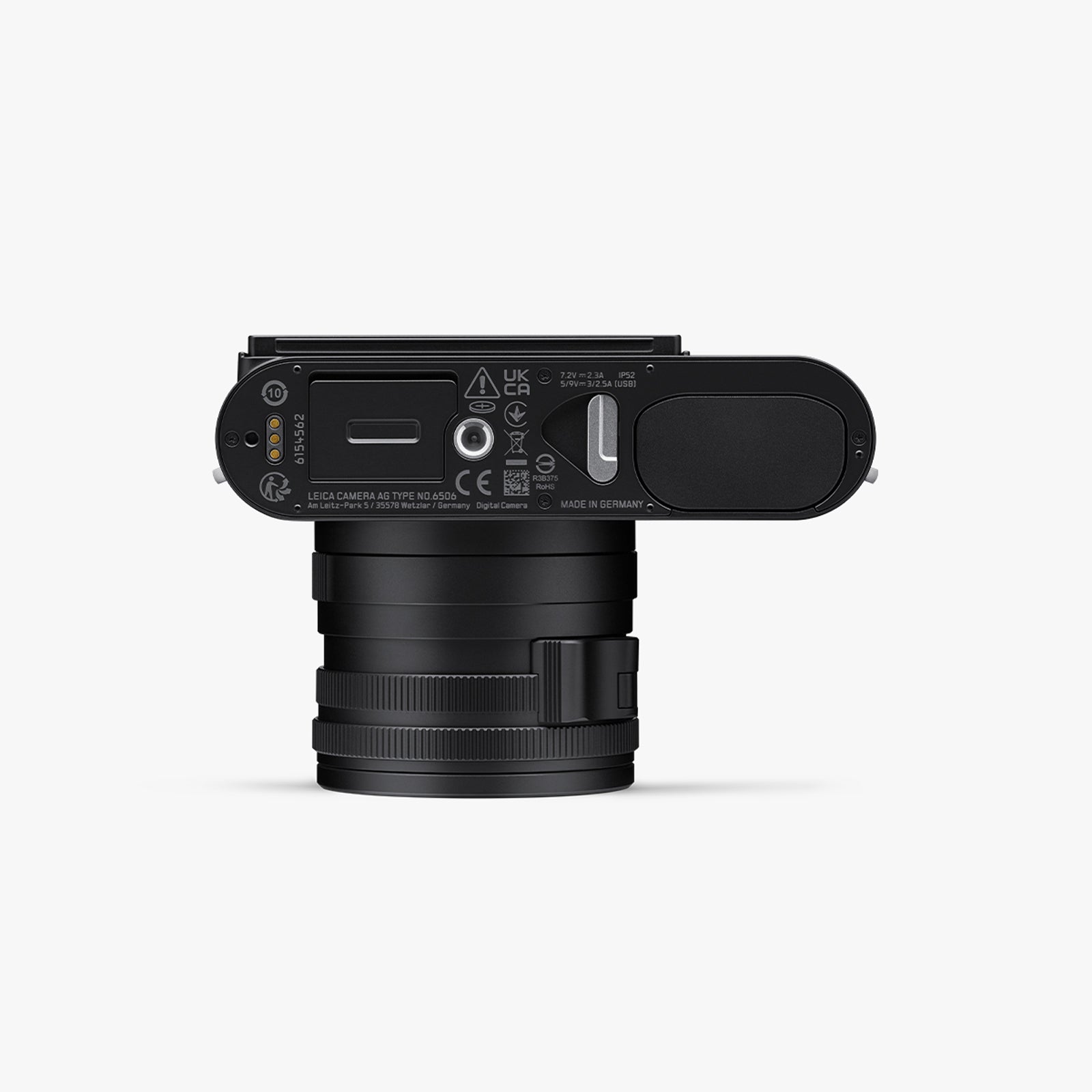 Leica Q3 Monochrom Black Paint Finish
