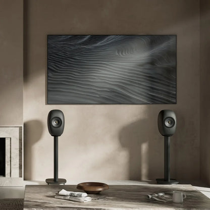 KEF LS LUXE Eclipse Black Wireless Hi-Fi speakers