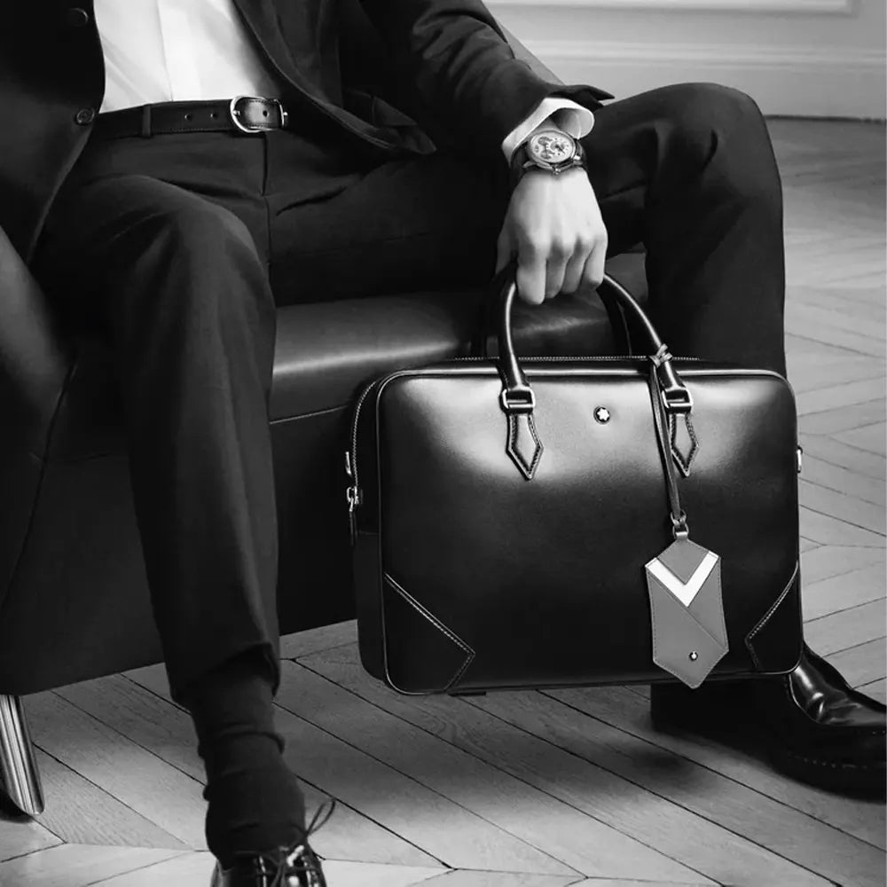 Montblanc Meisterstuck Business Bag Black