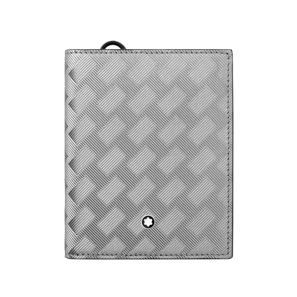 Montblanc Extreme 3.0 6Cc Leather Wallet Grey