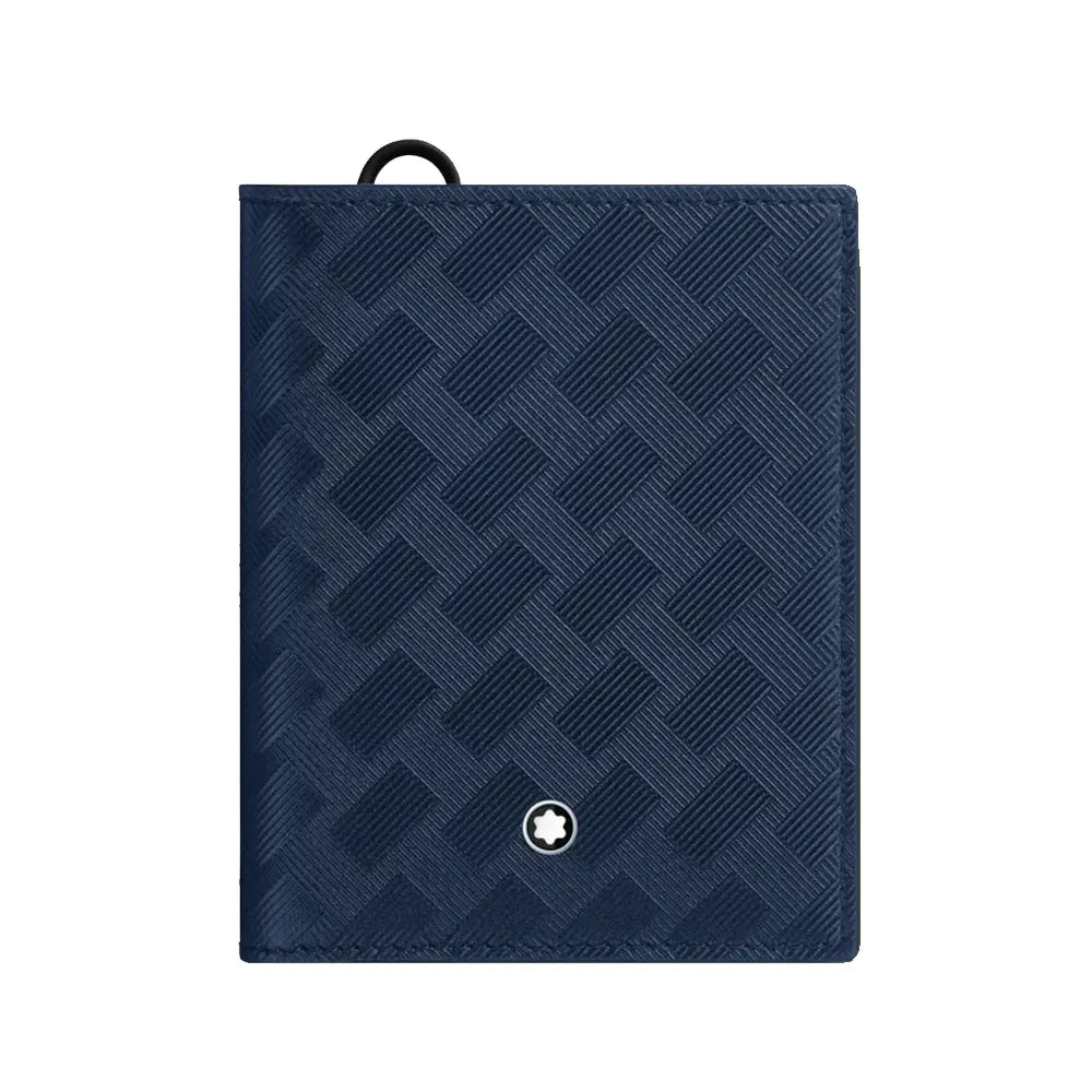 Montblanc Extreme 3.0 6Cc Leather Wallet Dark Blue