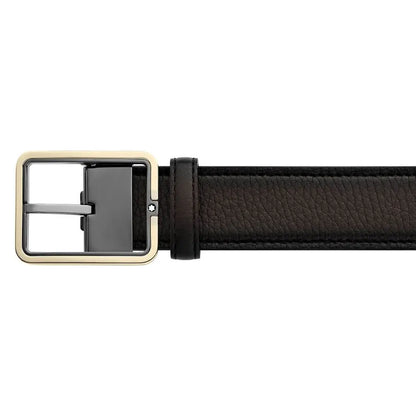 Montblanc Classic Buckle Brown 120cm Leather Belt