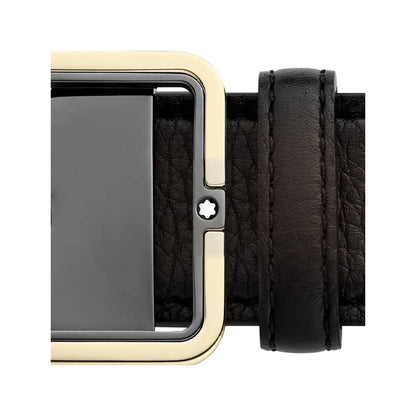 Montblanc Classic Buckle Brown 120cm Leather Belt