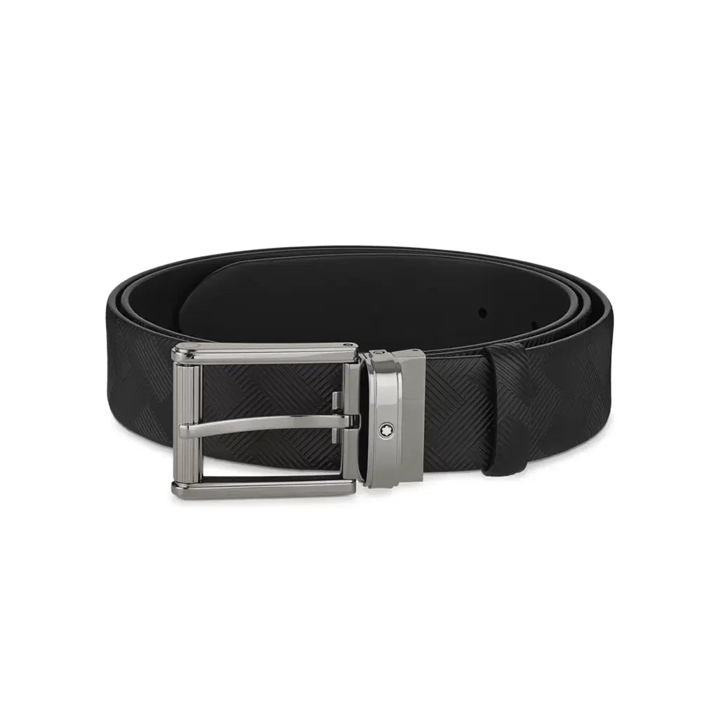 Montblanc Extreme 3.0 Black 120cm Leather Belt