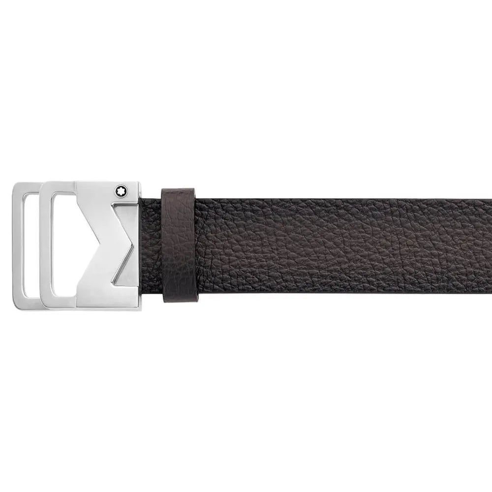 Montblanc M Buckle Sfumato Brown 140cm Leather Belt